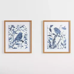 New Kirklands Home Bluebird on Branch I Framed Art Print