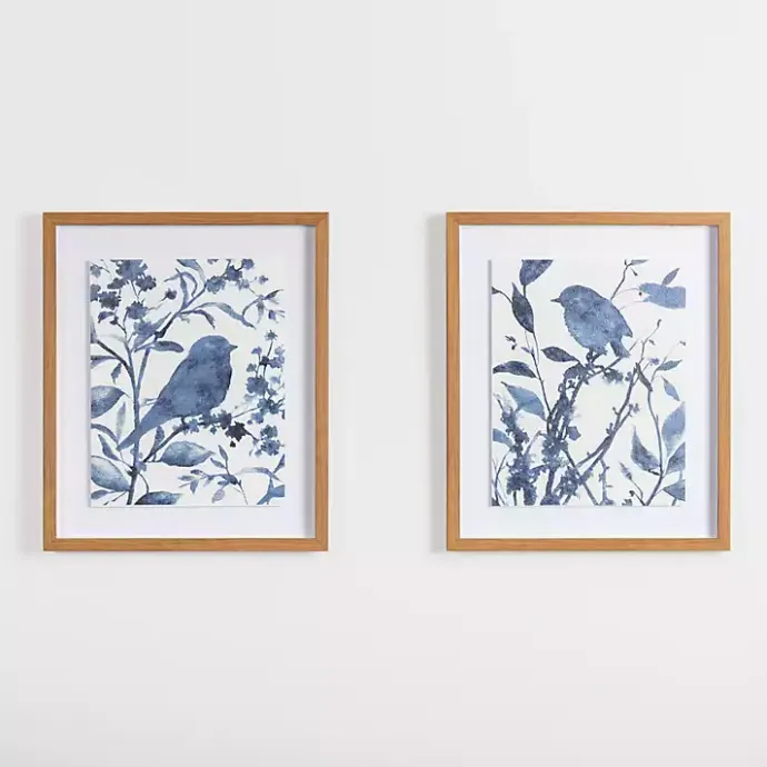 Outlet Kirklands Home Bluebird on Branch II Framed Art Print