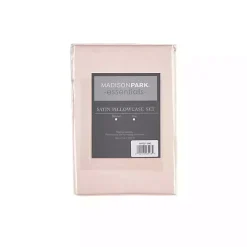 Clearance Kirklands Home Blush Satin King 2-pc. Pillow Case Set Pink
