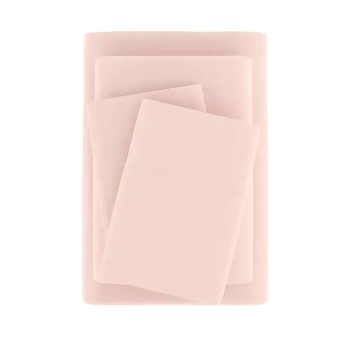 Outlet Kirklands Home Blush Ultra Soft 4-pc. Full Sheet Set Pink