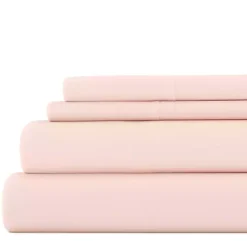 Clearance Kirklands Home Blush Ultra Soft 3-pc. Twin Sheet Set Pink