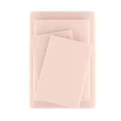 Clearance Kirklands Home Blush Ultra Soft 3-pc. Twin Sheet Set Pink