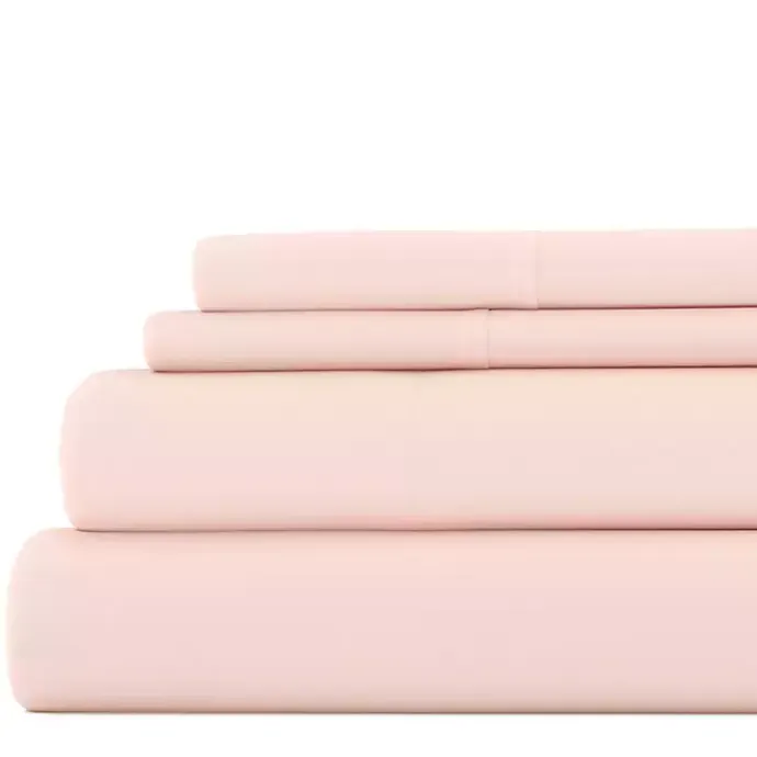 Clearance Kirklands Home Blush Ultra Soft 4-pc. Twin XL Sheet Set Pink
