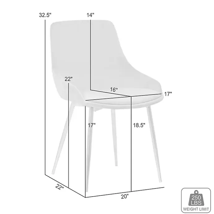 Hot Kirklands Home Blush Velvet Heidi Dining Chair Pink