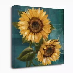 Discount Kirklands Home Bold Sunflowers Canvas Art Print, 30x30 in.
