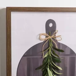 Online Kirklands Home Bon Appetit Cutting Board Shadowbox Wall Plaque