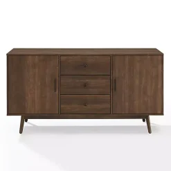Discount Kirklands Home Bonnie Brown Midcentury Sideboard Cabinet