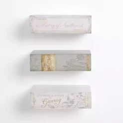Hot Kirklands Home Book Floating Shelves, Set of 3