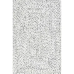 Hot Kirklands Home Braided Leah Indoor/Outdoor Area Rug, 5x8 Gray