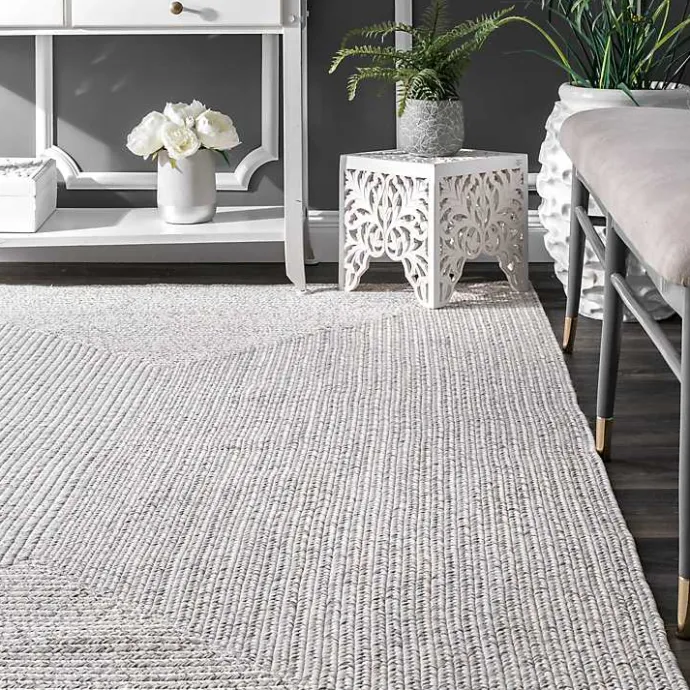 Online Kirklands Home Braided Leah Indoor/Outdoor Area Rug, 3x5 Ivory