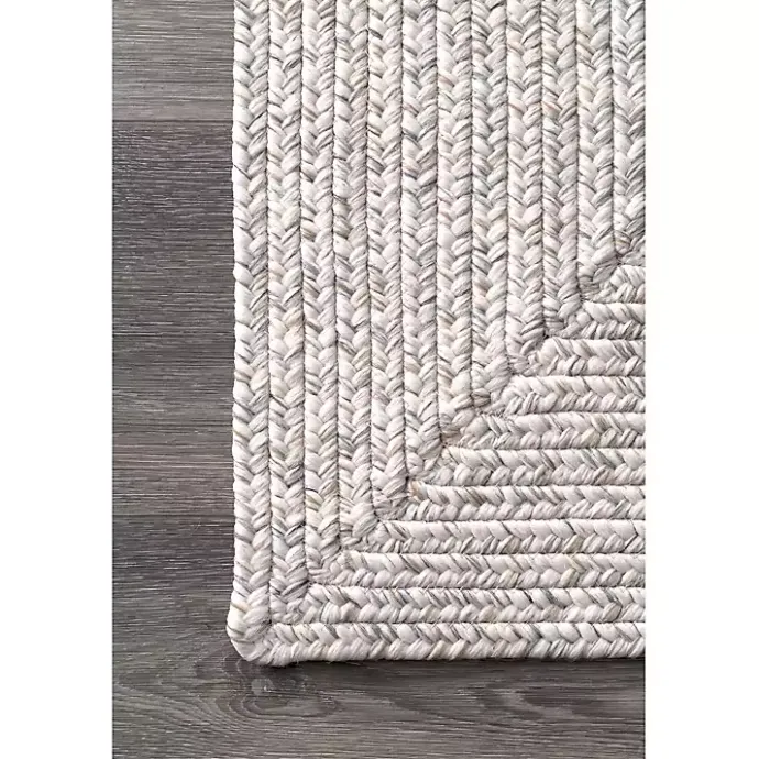 Online Kirklands Home Braided Leah Indoor/Outdoor Area Rug, 3x5 Ivory