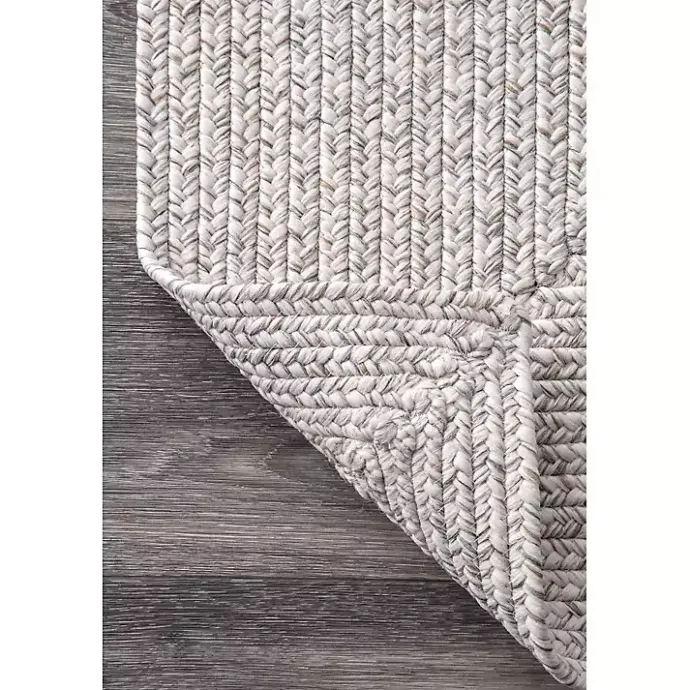 Online Kirklands Home Braided Leah Indoor/Outdoor Area Rug, 3x5 Ivory