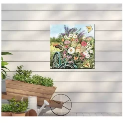 Discount Kirklands Home Brandy's Bike Outdoor Canvas Art Multi