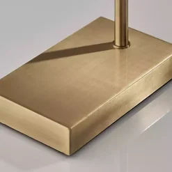 Outlet Kirklands Home Brass Two-Tiered Shade Table Lamp Gold