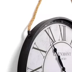 Hot Kirklands Home Brennan Rope Hanger Wall Clock