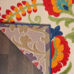 Online Kirklands Home Bright Abstract Floral Outdoor Area Rug, 5x7