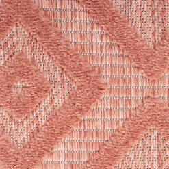 Outlet Kirklands Home Bright Coral Diamond Outdoor Area Rug, 6x9 Orange