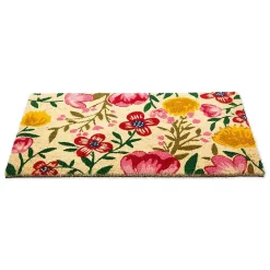 Best Kirklands Home Bright Summer Blossoms Coir Doormat