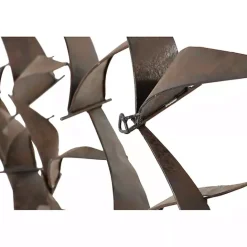 New Kirklands Home Bronze Birds Metal Wall Plaque Brown