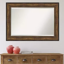 Online Kirklands Home Bronze Frame Beveled Mirror, 43.5x31.5 in.