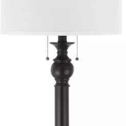 Clearance Kirklands Home Bronze Jessie Floor Lamp Ivory
