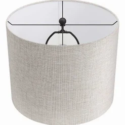 Outlet Kirklands Home Bronze Metal Hourglass Table Lamps, Set of 2 Brown