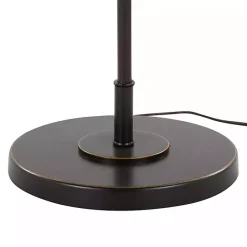 Outlet Kirklands Home Bronze Metal Puck Floor Lamp Brown