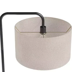 Outlet Kirklands Home Bronze Metal Puck Floor Lamp Brown