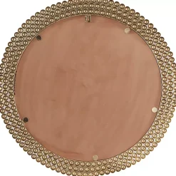 Discount Kirklands Home Metal Tiered Bead Frame Wall Mirror Bronze