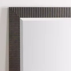 New Kirklands Home Bronze Ribbed Devin Profile Mirror, 28x68 in.