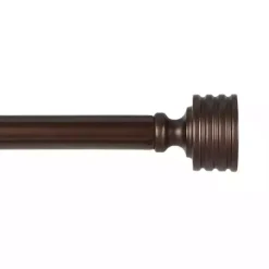 Sale Kirklands Home Bronze Stacked Cylinder Curtain Rod, 120 in.
