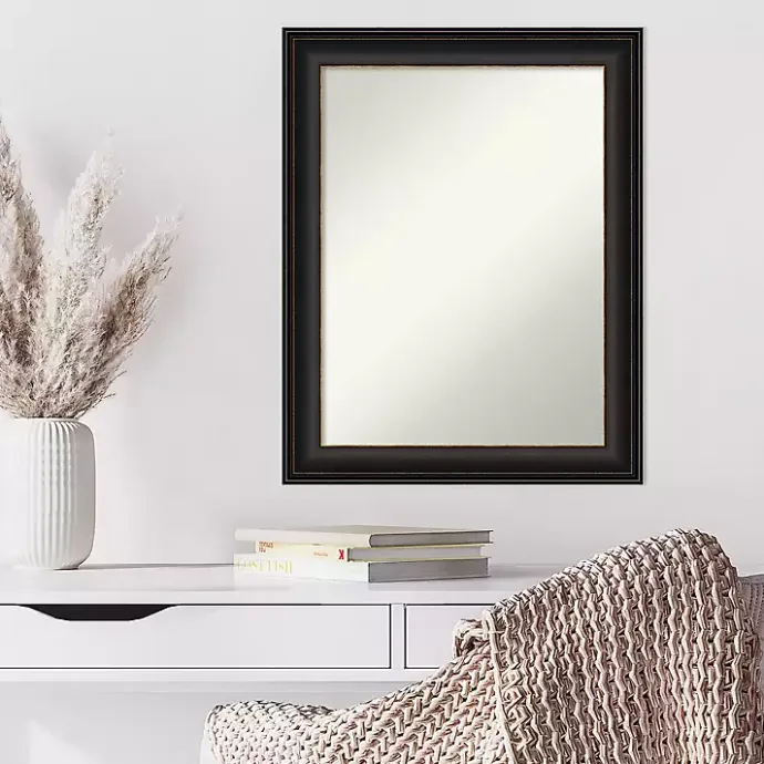 Kirklands Home Bronze Trio Oil Rubbed Decorative Framed Mirror