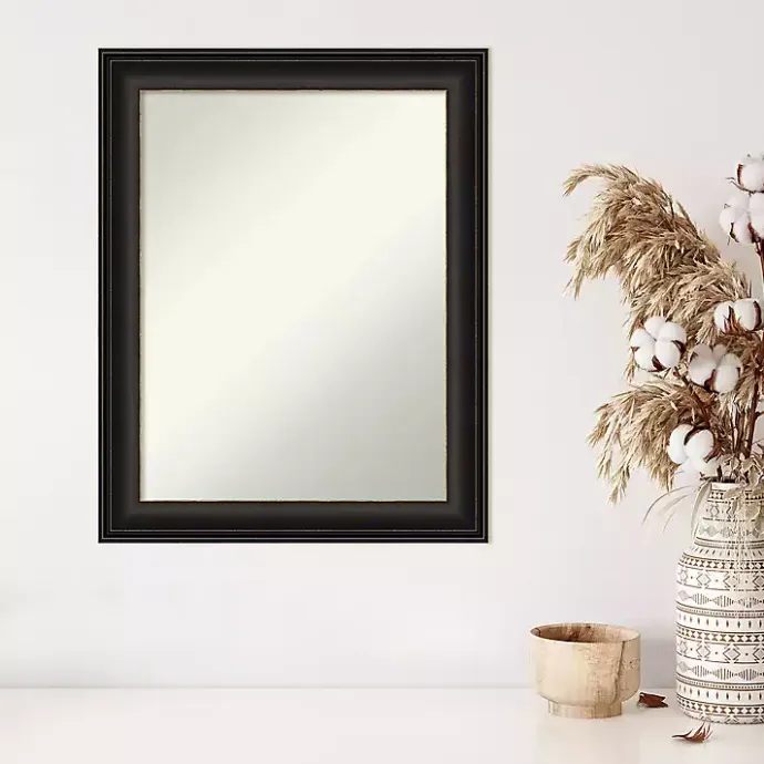 Kirklands Home Bronze Trio Oil Rubbed Decorative Framed Mirror