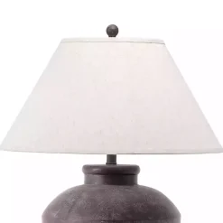 Hot Kirklands Home Bronze Urn Resin Table Lamp Ivory