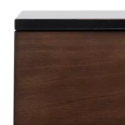 Sale Kirklands Home and Black 2-Drawer Nightstand Brown