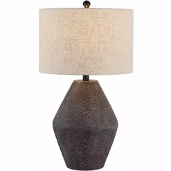 Hot Kirklands Home Brown Angled Gourd Ersta Table Lamp Tan