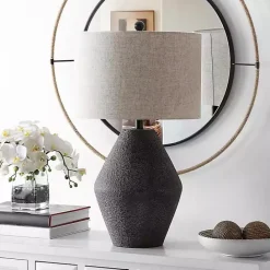 Hot Kirklands Home Brown Angled Gourd Ersta Table Lamp Tan