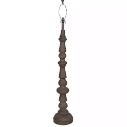 Outlet Kirklands Home Carved Spindle Floor Lamp Brown