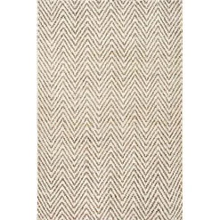 Outlet Kirklands Home Brown Chevron Valen Area Rug, 8x10