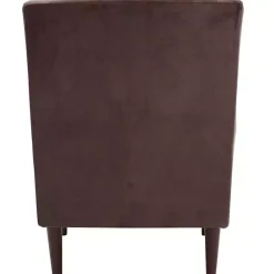 Best Kirklands Home Ellen Rolled Arms Accent Chair Brown