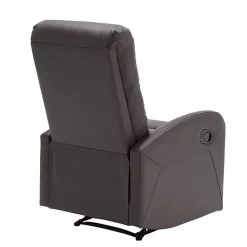 Clearance Kirklands Home Faux Leather Dormi Recliner Brown