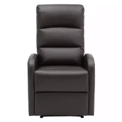Clearance Kirklands Home Faux Leather Dormi Recliner Brown