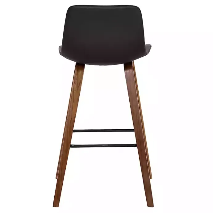 Outlet Kirklands Home Faux Leather Maddie Bar Stool Brown