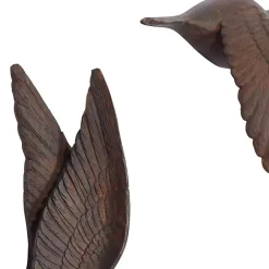 Discount Kirklands Home Flying Birds Wall Sculptures, Set of 3 Brown