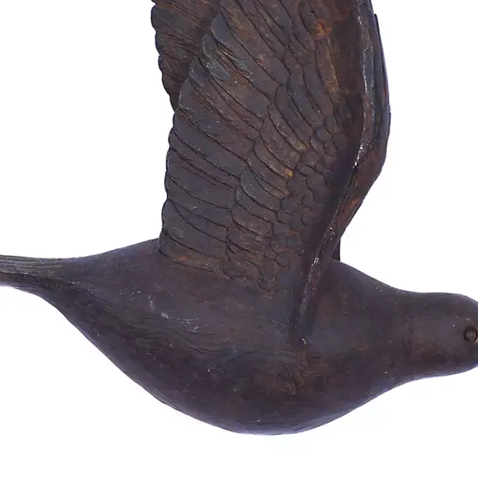 Discount Kirklands Home Flying Birds Wall Sculptures, Set of 3 Brown