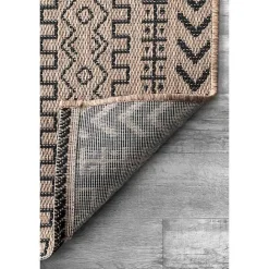 Outlet Kirklands Home Jamie Outdoor Area Rug, 5x7 Brown