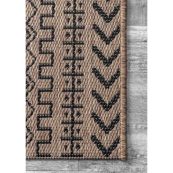 Online Kirklands Home Jamie Outdoor Area Rug, 6x9 Brown