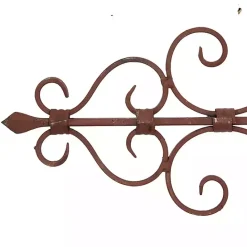 Hot Kirklands Home Metal Scroll Panel Wall Plaque Brown