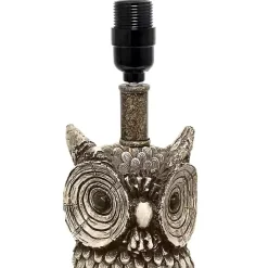 Sale Kirklands Home Brown Owl and Shade Table Lamp White