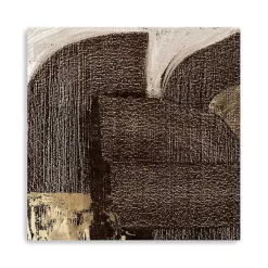 Kirklands Home to Gold Canvas Art Print, 40x40 in. Brown